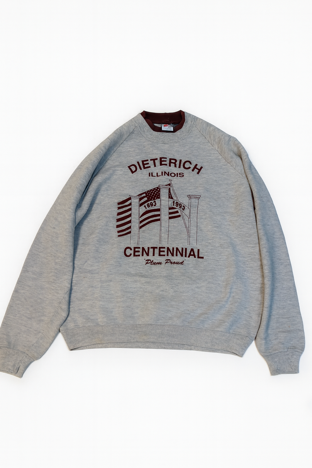 Vintage 1993 Dieterich Illinois Centennial Crewneck – XL