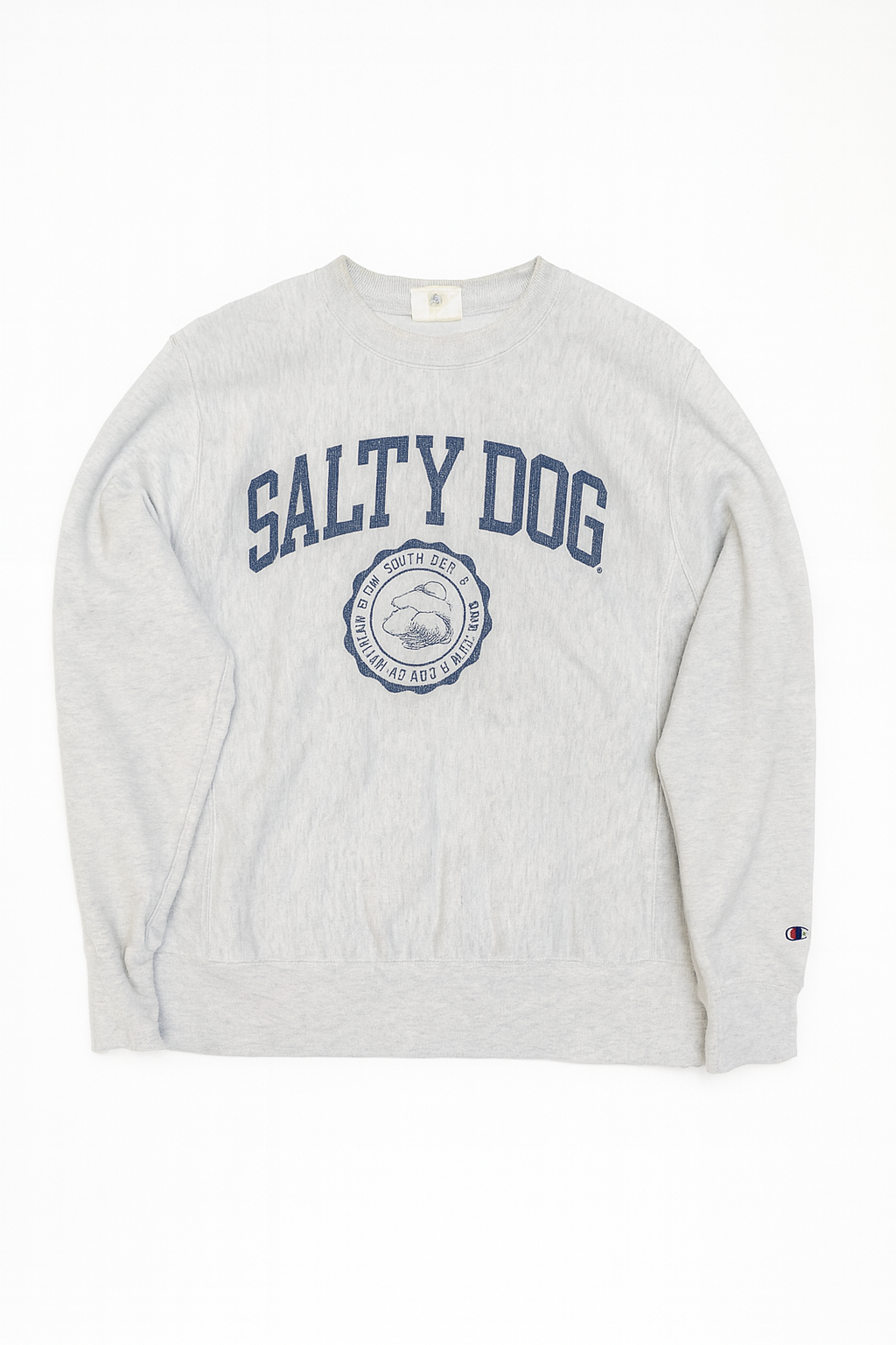 Vintage 'Salty Dog'  Champion Reverse Weave Sweatshirt –  Size Medium
