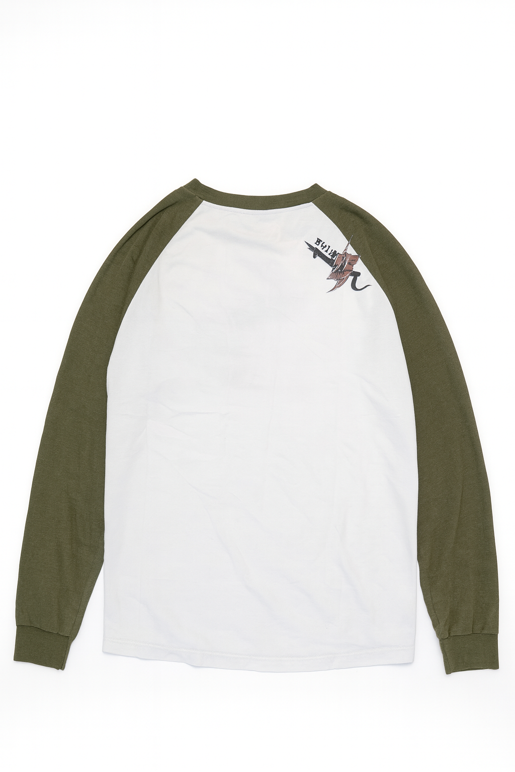 Vintage 90s Quiksilver Long Sleeve Raglan Tee – Size M