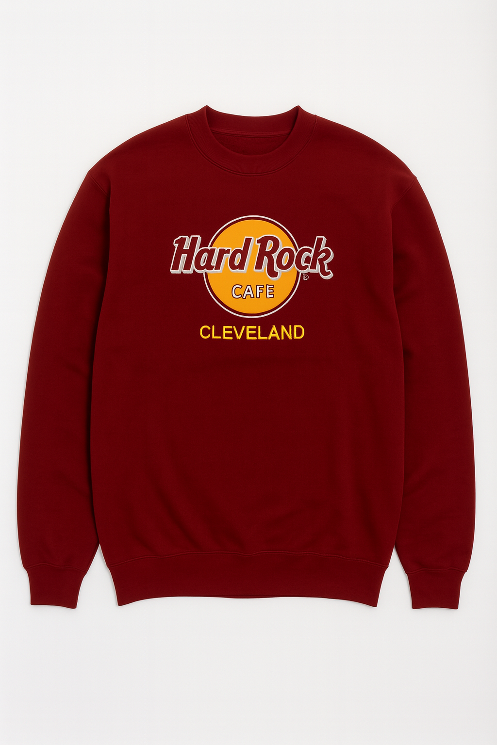 Vintage 90s Hard Rock Cafe Cleveland Sweatshirt — Size XL