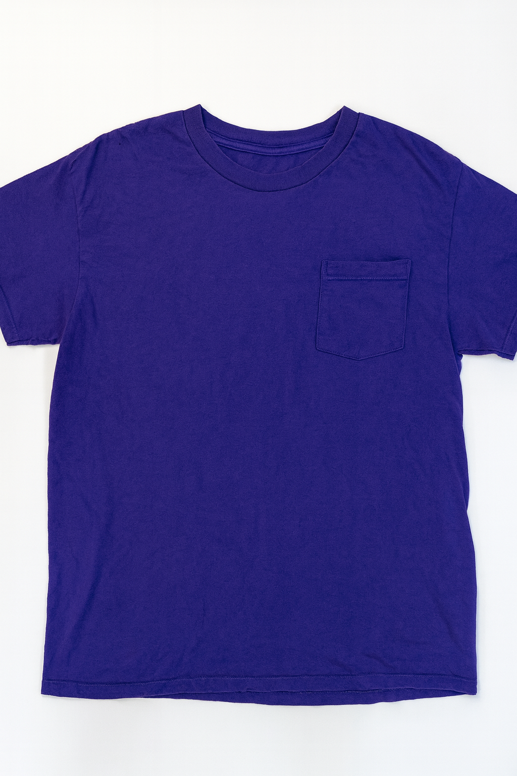 1990s Purple 'Pocket Tee'- Size Xl