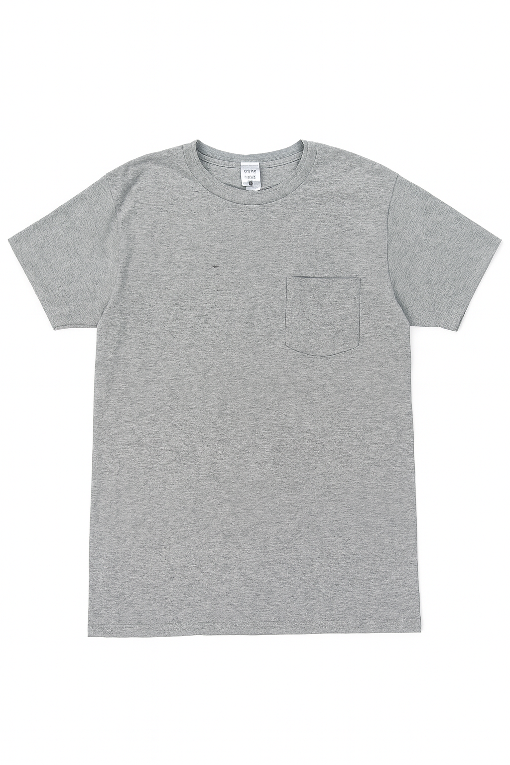1990s Heather Grey 'Pocket Tee'- Size M