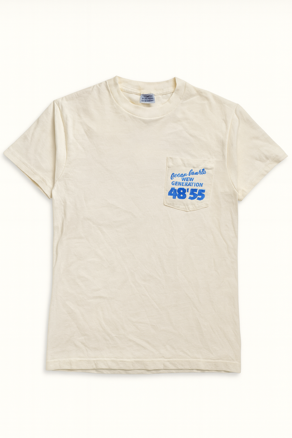 1990s Hanes Beefy-T “Ocean Yachts 48’  Tee – Size L