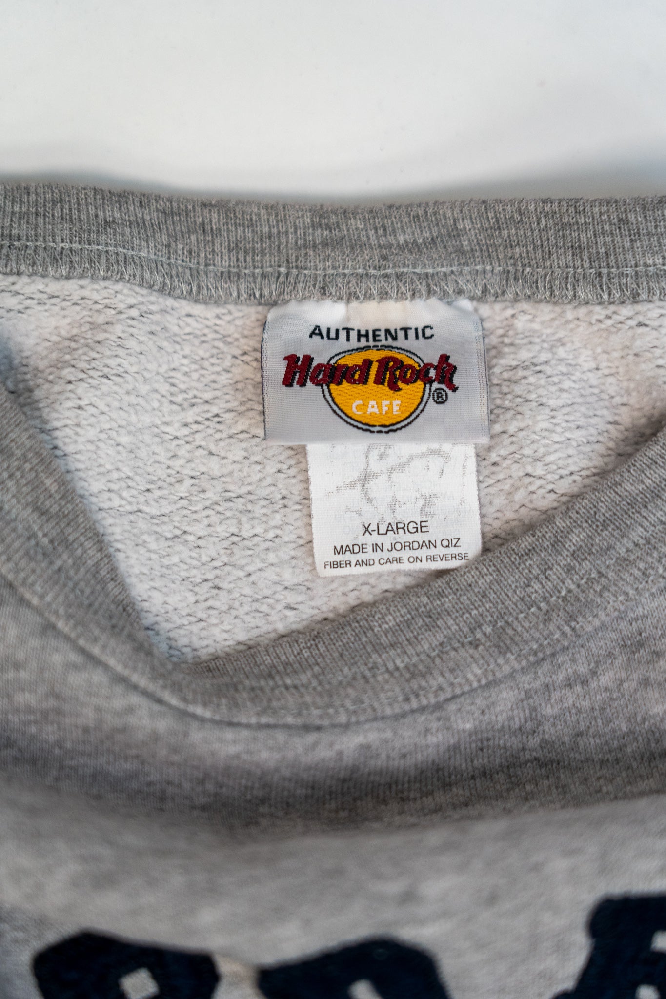 90s Hard Rock Cafe Crewneck Sweatshirt- Size XL