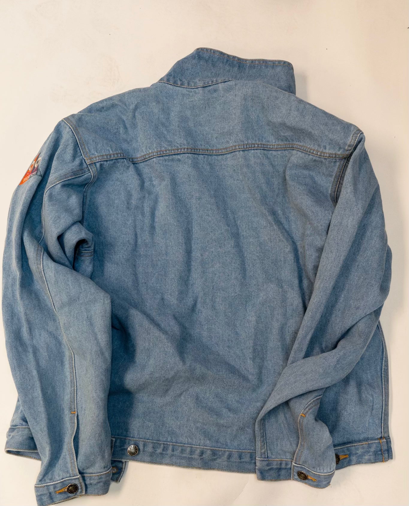 1990s Tri-Mountain Denim Jacket- Size M