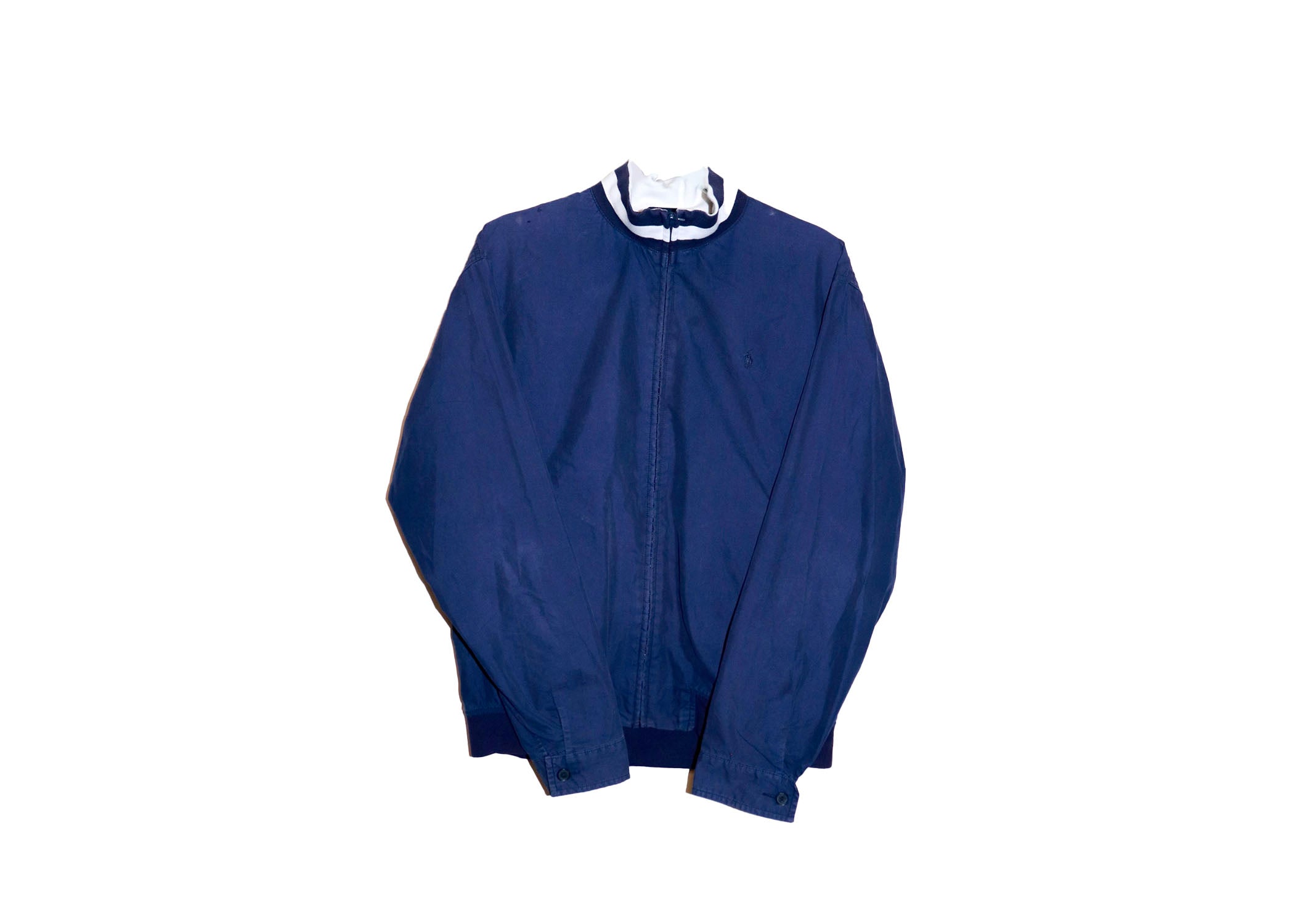 1990s Navy Windbreaker Jacket – Size L/XL